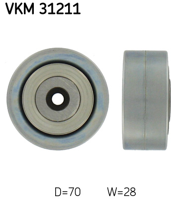 Galoppino/Guidacinghia, Cinghia Poly-V - VKM 31211 SKF